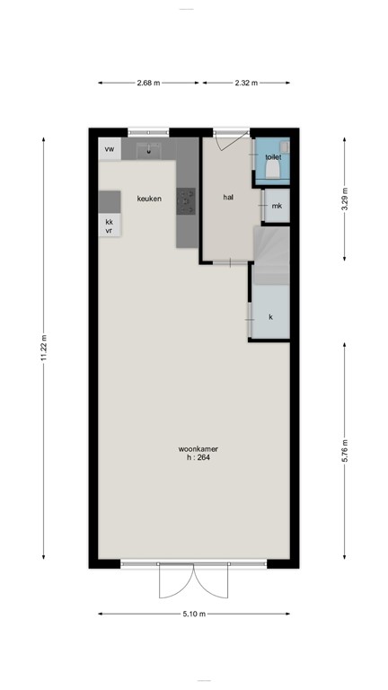 mediumsize floorplan